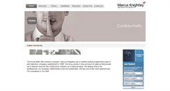 Desktop Screenshot of marcusknightley.co.uk